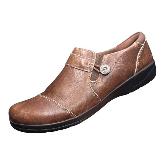 Clarks Cheyn Crystal Womens Slip On Shoes, Size 10 M - Picture 3 of 4